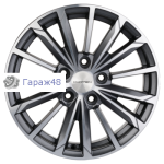 Khomen Wheels KHW1611 Changan CS35 R16 / 6.5J PCD 5x110 ET 46 ЦО 63.3 Литые Gray-FP