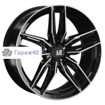 LS RC54 R18 / 8J PCD 5x114.3 ET 40 ЦО 67.1 Литые Черный с полированной лицевой поверхностью