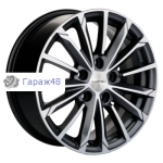Khomen Wheels KHW1611 Huyndai/Mazda R16 / 6.5J PCD 5x114.3 ET 45 ЦО 67.1 Литые Gray-FP