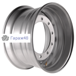 Asterro 10/335/281/0 R19.5 / 14J PCD 10x335 ET 0 ЦО 281 Штампованные Серебристый