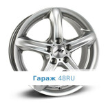 AEZ Yacht R18 / 8J PCD 5x114.3 ET 40 ЦО 71.6 Литые Серебристый
