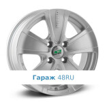 Nitro N2O Y739 R14 / 6J PCD 4x100 ET 43 ЦО 60.1 Литые Серебристый