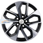 Khomen Wheels KHW1703 Changan/Geely/Lexus/Toyota R17 / 7J PCD 5x114.3 ET 45 ЦО 60.1 Литые Black-FP
