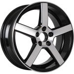 Neo V03-1560 R15 / 6J PCD 4x100 ET 40 ЦО 60.1 Литые Черный с полированной лицевой повехностью