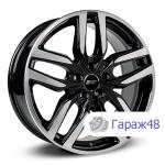 Nitro N2O V2212 R18 / 7.5J PCD 5x108 ET 47 ЦО 60.1 Литые Черный с полированной лицевой поверхностью