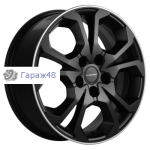 Khomen Wheels KHW1711 Chery/Exeed R17 / 6.5J PCD 5x108 ET 33 ЦО 60.1 Литые Черный