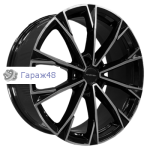 Khomen Wheels KHW2018 Geely Monjaro/Tugella R20 / 8J PCD 5x108 ET 46 ЦО 63.4 Литые Black-FP