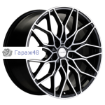 Khomen Wheels KHW1813 Haval Dargo R18 / 7J PCD 5x114.3 ET 40 ЦО 66.5 Литые Black-FP
