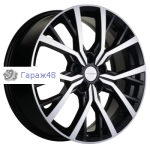 Khomen Wheels KHW1806 Tucson R18 / 7J PCD 5x114.3 ET 51 ЦО 67.1 Литые Black-FP