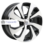 RST R005 Rio, Solaris R15 / 6J PCD 4x100 ET 46 ЦО 54.1 Литые Черный матовый с полированной лицевой повехностью