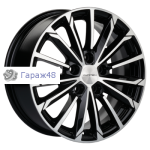 Khomen Wheels KHW1611 Toyota/Suzuki R16 / 6.5J PCD 5x114.3 ET 45 ЦО 60.1 Литые Black-FP