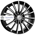 K&amp;K Акцент (КС562) R17 / 7J PCD 5x114.3 ET 41 ЦО 67.1 Литые Черный с полированной лицевой поверхностью