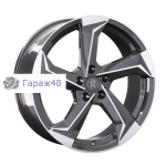 Replay LX194 R18 / 8J PCD 5x114.3 ET 30 ЦО 60.1 Литые Графит с полированной лицевой поверхностью