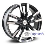 RST R089 R19 / 7J PCD 5x108 ET 36 ЦО 65.1 Литые Черный с полированной лицевой поверхностью