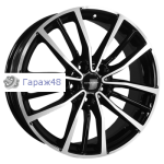 Khomen Wheels KHW1812 Outlander R18 / 7J PCD 5x114.3 ET 38 ЦО 67.1 Литые Black-FP