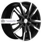 Khomen Wheels KHW1905 Lexus NX R19 / 7.5J PCD 5x114.3 ET 35 ЦО 60.1 Литые Black-FP