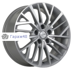Khomen Wheels KHW1717 Chery Tiggo 3/Tiggo 3 Pro R17 / 7J PCD 5x108 ET 40 ЦО 60.1 Литые F-Silver-FP