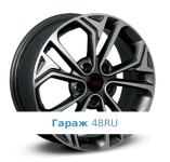 LegeArtis HND530 R17 / 6.5J PCD 5x114.3 ET 48 ЦО 67.1 Литые Графит с полированной лицевой поверхностью