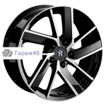 Replay LX142 R17 / 7J PCD 5x114.3 ET 35 ЦО 60.1 Литые Черный с полированной лицевой поверхностью