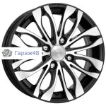 K&amp;K Канзаши (КС628) R14 / 5.5J PCD 4x98 ET 16 ЦО 58.5 Литые Черный с полированной лицевой поверхностью