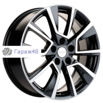 Khomen Wheels KHW1802 Coolray R18 / 7J PCD 5x114.3 ET 50 ЦО 54.1 Литые Black-FP