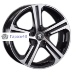 Replay FD157 R17 / 7.5J PCD 5x108 ET 52.5 ЦО 63.3 Литые Черный с полированной лицевой поверхностью