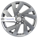 Khomen Wheels KHW1801 Teana/Xtrail R18 / 7.5J PCD 5x114.3 ET 45 ЦО 66.1 Литые Графит