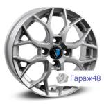 Venti 1719 R17 / 7J PCD 5x114.3 ET 45 ЦО 67.1 Литые Серебристый