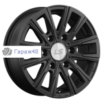 LS 812 R15 / 6J PCD 6x139.7 ET 33 ЦО 106.1 Литые Черный матовый