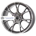 Replica B190T R19 / 9.5J PCD 5x112 ET 40 ЦО 66.6 Литые Графит с полированной лицевой поверхностью