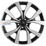 Khomen Wheels KHW1906 Evolute iSKY R19 / 7J PCD 5x114.3 ET 49 ЦО 60.1 Литые Black-FP