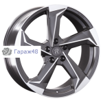 Replay TY384 R18 / 8J PCD 5x114.3 ET 50 ЦО 60.1 Литые Графит матовый с полированной лицевой поверхностью