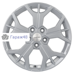 Khomen Wheels KHW1715 Kodiaq/Tiguan R17 / 7J PCD 5x112 ET 40 ЦО 57.1 Литые F-Silver