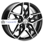 Khomen Wheels KHW1709 Ford CMax R17 / 7J PCD 5x108 ET 50 ЦО 63.35 Литые Black-FP