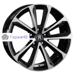 Replay LR82 R19 / 8J PCD 5x108 ET 46 ЦО 63.3 Литые Черный с полированной лицевой поверхностью