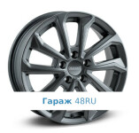 Dezent KS graphite R15 / 6J PCD 5x112 ET 43 ЦО 57.1 Литые Графит матовый