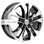 RST R116 ASX, Cee'd, Optima R16 / 6.5J PCD 5x114.3 ET 46 ЦО 67.1 Литые Черный с полированной лицевой повехностью