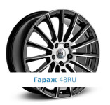 RST R108 R18 / 8J PCD 5x108 ET 42.5 ЦО 63.4 Литые Черный с полированной лицевой поверхностью