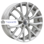 RST R015 (Logan) R15 / 6J PCD 4x100 ET 40 ЦО 60.1 Литые Серебристый