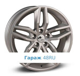 Replica Au82 R18 / 8J PCD 5x112 ET 40 ЦО 66.5 Литые Серебристый