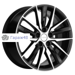 Khomen Wheels KHW1807 Camry NEW R18 / 8J PCD 5x114.3 ET 50 ЦО 60.1 Литые Black-FP