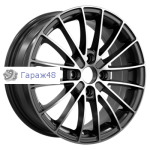 RST R034 R14 / 5.5J PCD 4x98 ET 35 ЦО 58.6 Литые Черный с полированной лицевой повехностью