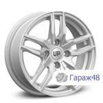 LS Up125 R15 / 6J PCD 4x108 ET 27 ЦО 65.1 Литые Серебристый