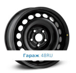 Alcar Stahlrad (KFZ) 8860 R15 / 6J PCD 5x112 ET 45 ЦО 57.1 Штампованные Черный