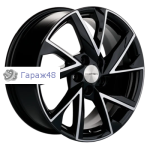 Khomen Wheels KHW1714 Changan CS35/CS35 Pro R17 / 7J PCD 5x110 ET 46 ЦО 63.3 Литые Black-FP