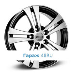 Neo 540 R15 / 6J PCD 5x100 ET 40 ЦО 57.1 Литые Черный с полированной лицевой поверхностью