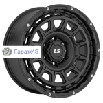 LS 1377 R18 / 9J PCD 6x139.7 ET 20 ЦО 100.1 Литые Черный матовый