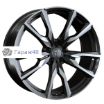 Replay B306 R22 / 9.5J PCD 5x112 ET 37 ЦО 66.6 Литые Графит с полированной лицевой поверхностью