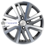 Khomen Wheels KHW1609 XRay R16 / 6J PCD 4x100 ET 41 ЦО 60.1 Литые Gray-FP