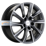 Khomen Wheels KHW1604 Aveo R16 / 6J PCD 5x105 ET 39 ЦО 56.6 Литые Gray-FP